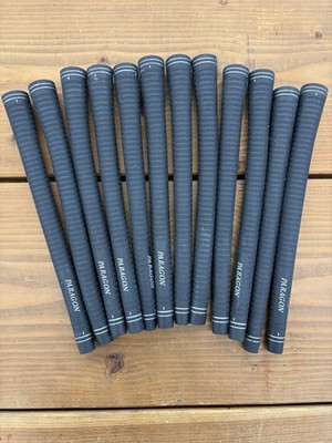 Paragon Golf Club Grips Set Of 12 Standard Size Black New