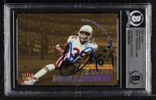 BAS 2001 Fleer Ultra Gold Medallion 95/250 Aeneas Williams BGS Authentic HOF 3c7