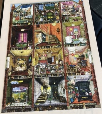 Ravensburger Higgledy Piggledy House 1000 Piece Puzzle Complete