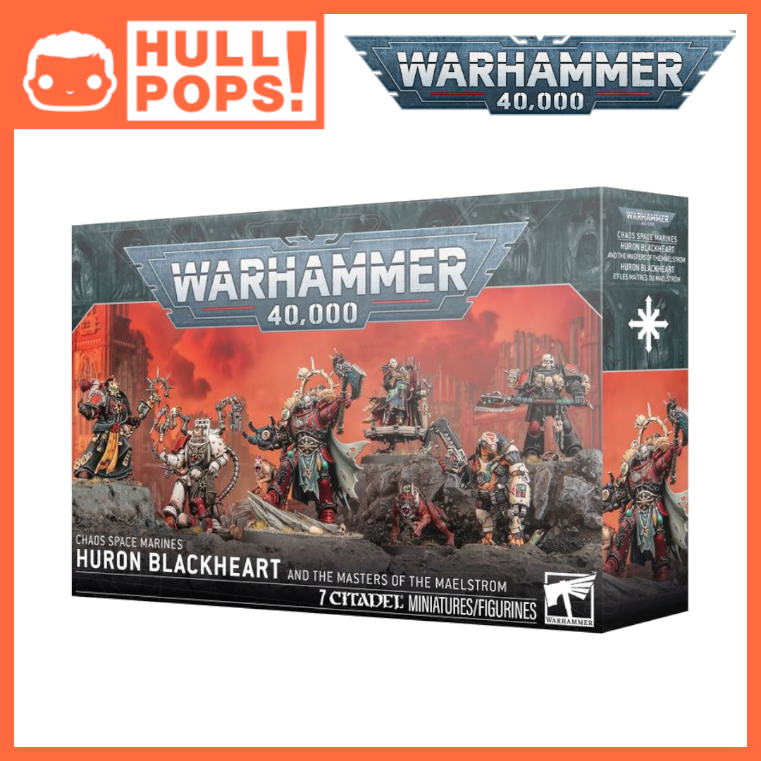 Chaos Space Marines: Huron Blackheart and the Masters of the Maelstrom