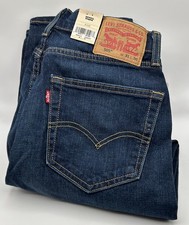 Levi's Mens Eco Ease Stretch Straight Leg 505 Regular Fit Blue Jeans 31 X 30 NWT