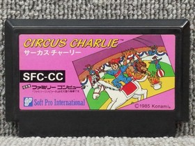 Famicom Software Model Circus Charlie Soft Pro Ew575