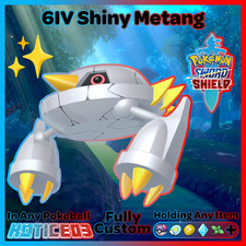 ✨ Shiny Metang 6IV ✨ Pokemon Sword & Shield 🚀 Fast 🚀