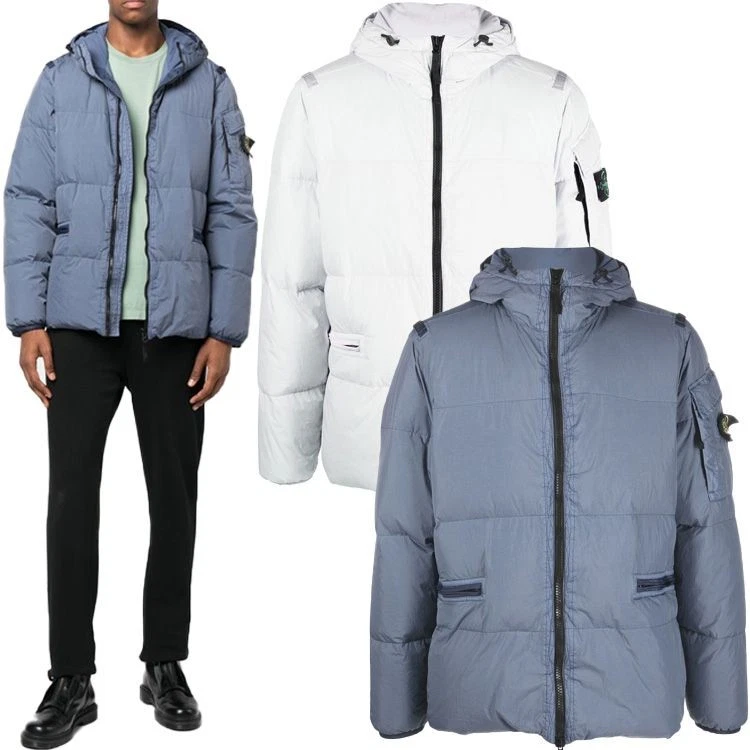 Stone Island Giacca imbottita con toppa antirughe 771540223 (V0024) (V0061)