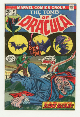 Tomb of Dracula #15 Marvel Comics FN Minus