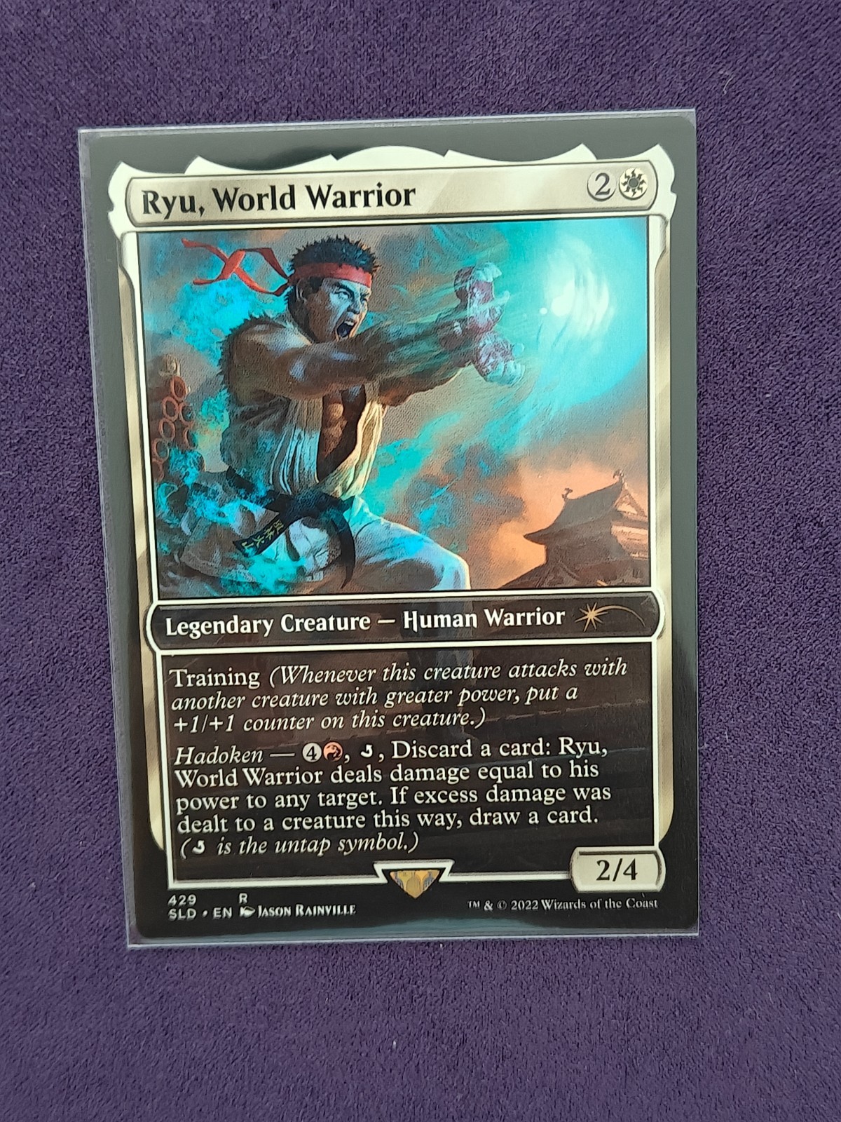 MTG English Ryu, World Warrior NM Normal Secret Lair