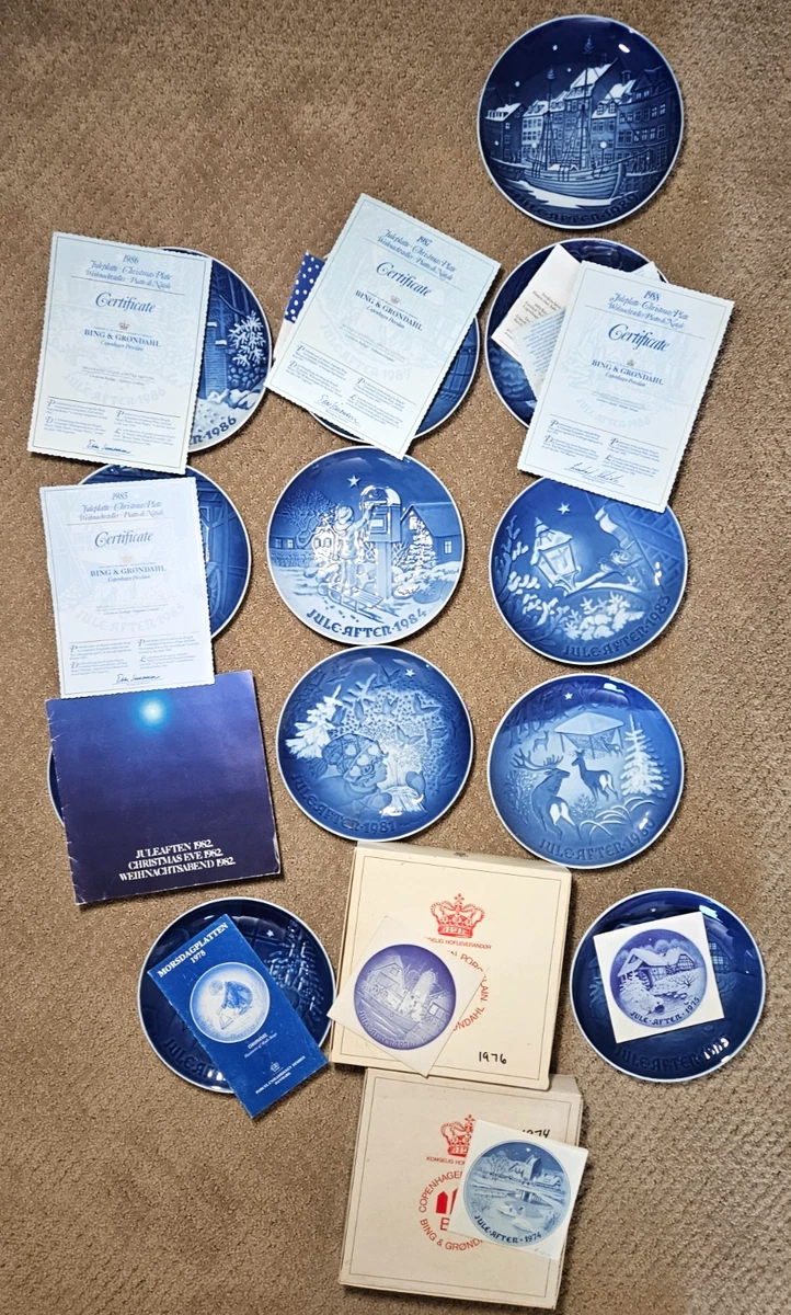 Bing And Grondahl Christmas Plates for sale | eBay
