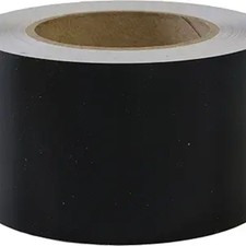 Solid Stripe for Auto Truck Boat - 3mil Vinyl - 2" x 50' - Black