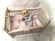 Polymer clay baby ,artist doll,ooak,dollhouse,gift, collector 