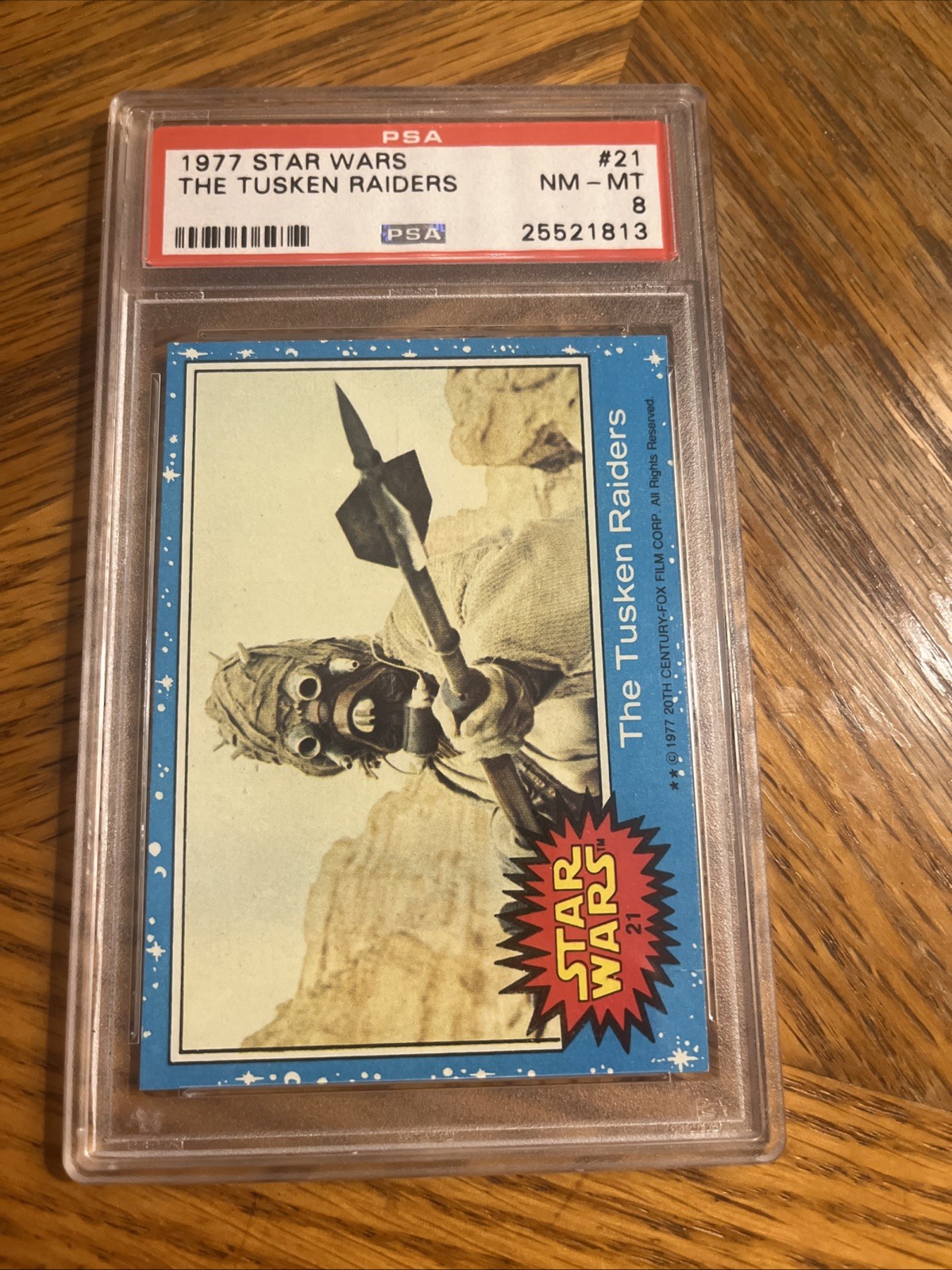 1977 Topps Star Wars #21 The Tusken Raiders PSA 8 NM/MINT