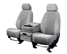Caltrend Car Seat Covers Fit Toyota Tacoma 2016-2023 Light Grey Velour Custom Caltrend Car Seat Covers Fit Toyota Tacoma 2016-2023 Light Grey Velour Custom