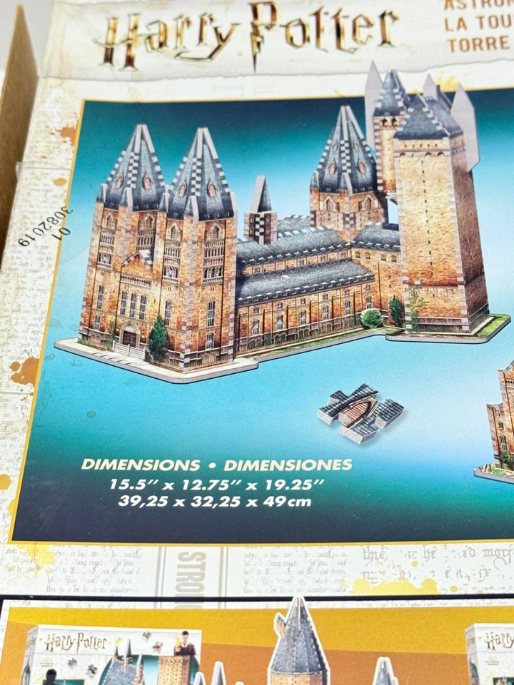Rompecabezas Wrebbit 3D Harry Potter Torre de Astronomía Hogwarts 3D 875 Piezas Foto 4 de 4