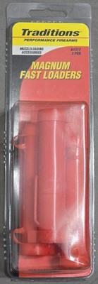 Traditions Performance Magnum Fast Loaders 3 Pack #A1317 Brand New Free Ship