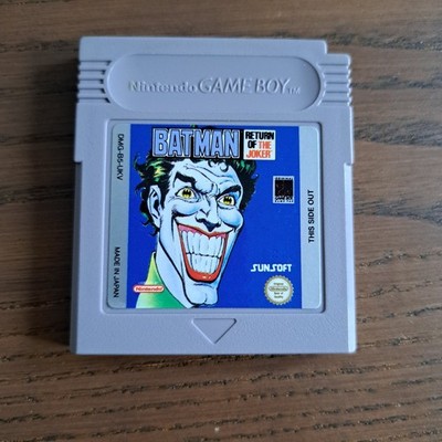 Batman Return of the Joker Nintendo Game Boy Videospiel Retro Action Original