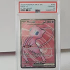 Pokémon Mew EX Ultra Rare Full Art Holo 193/165 Scarlet & Violet 151 PSA 10