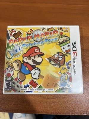 Paper Mario Sticker Star - Nintendo 3DS BRAND NEW - Compromised Seal SEE PICTURE
