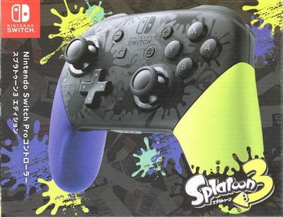 Official OEM Pro Controller Splatoon 3 Ed for Nintendo Switch 