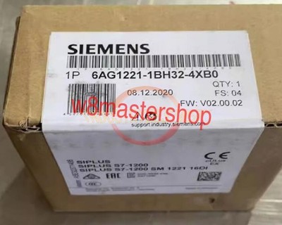 ONE NEW SIEMENS PLC Module 6AG1221-1BH32-4XB0