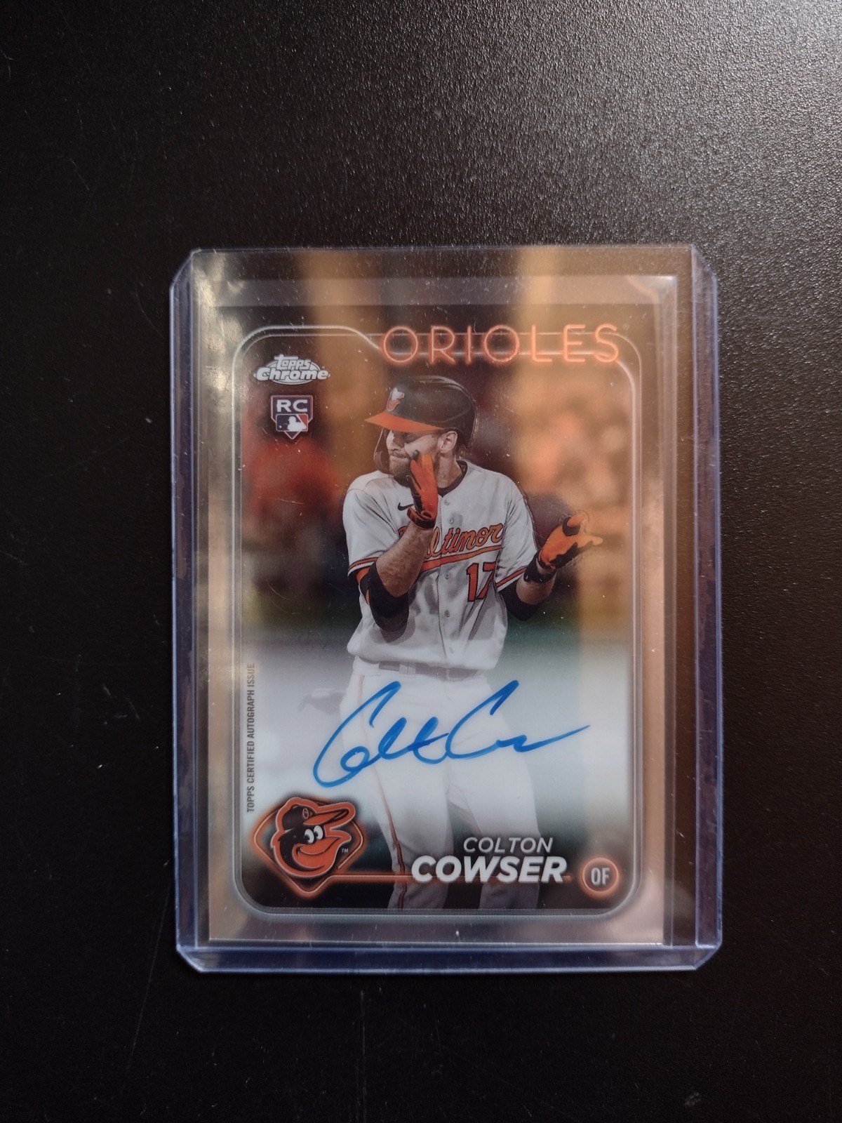 Colton Cowser 2024 Topps Chrome #RA-CC Rookie Autographs Price