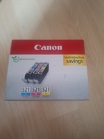 Canon 2934B015 CLI-521 C/M/Y Multipack Neuware