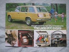 Lada 1200 Estate Sales Sheet Brochure
