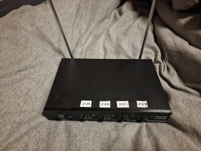 Anna Pro VHF-4 Wireless microphone Set
