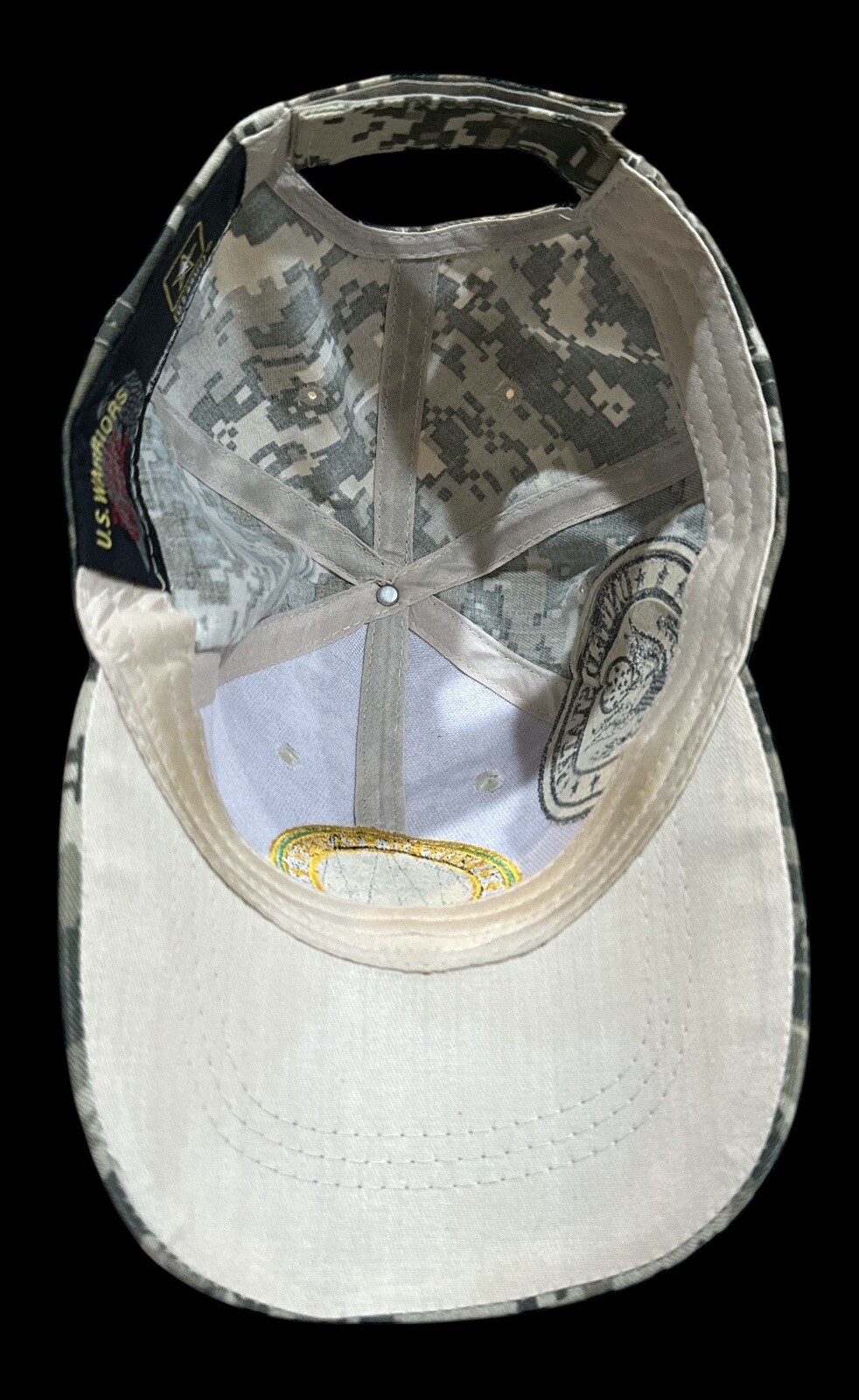US Army Shield Shadow Hat, Adjustable Back - image 6