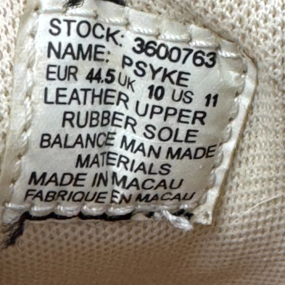 Zapatillas deportivas vintage Diesel Psyke de gamuza tostada para mujer EE. UU. 11 UK 10 EU 44,5 Foto 4 de 4