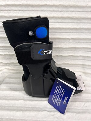 United Ortho Air Boot Ankle Size Small Foot Brace Walking Stabilizer NEW