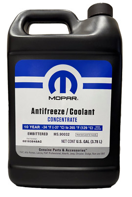 Mopar 68163848-AB (AC) Engine Coolant / Antifreeze 10 Year Concentrate