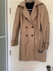 zara tan coat