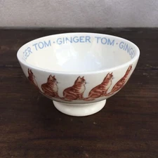 Ginger Tom Bridgewater Cat Bowl