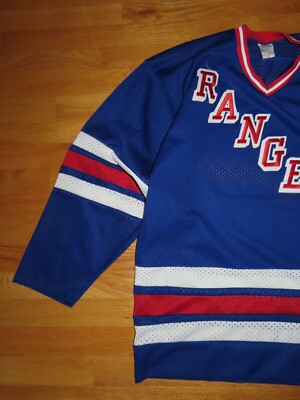 Maillot De Hockey Vintage New York Rangers LNH - CCM Taille M - Années 90