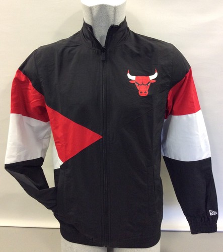 NEW Era Chicago Bulls Abbigliamento Sportivo Uomo Full-Zip Tuta Top Giacca  Piccolo | eBay