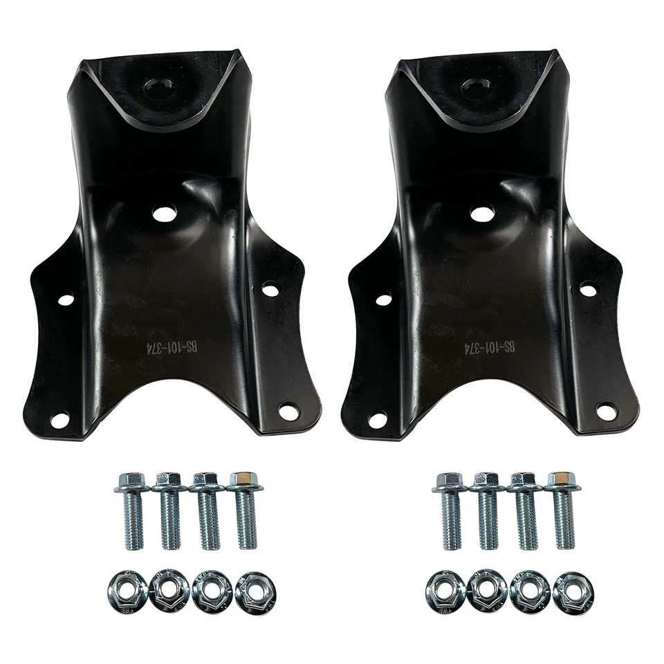 For 2003-13 Ford E350 E450 E-250 722-074 722-004 Leaf Spring Hangers Shackles Foto 2 de 4