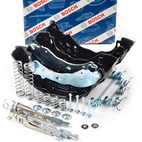 Bosch 0986487690 Bremsbacken + Federnset Nachsteller FüR Citroen C2 C3 Mit ABS