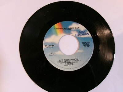 1976 Lee Greenwood -Thank You For Changing My Life/It Turns Me Inside Out-45-VG+