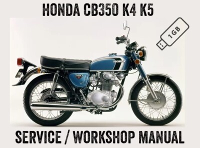 PDF Digital Service & Repair Manual For Honda CB350S NC22 & CB450S (1986-1988)