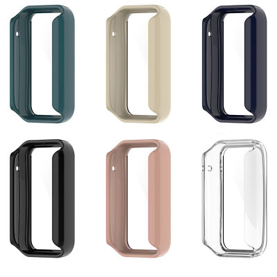 Watch Cover Protective Case PC + Tempered Glass Shell for X-iaomi Mi Band 7 Pro