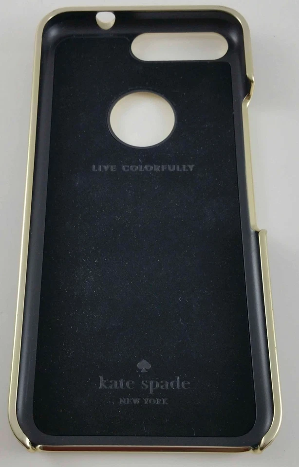 Estuche Kate Spade NY Saffiano Envolvente Negro/Dorado Google Pixel 5.5" XL Foto 2 de 2