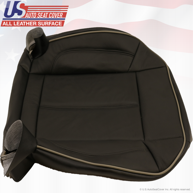 2007 Hummer H3 Driver Side Bottom Replacement Leather Seat Cover Color Black eBay