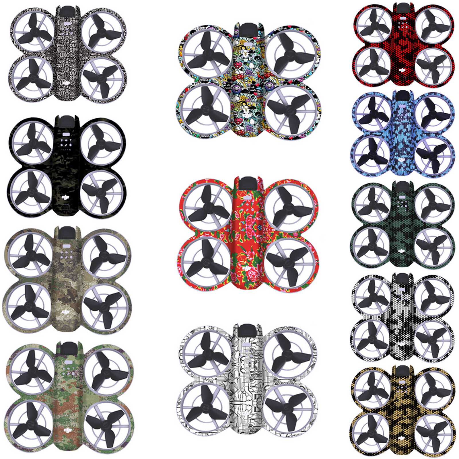 For DJI NEO Drone Accessories Skin Sticker Wrap Waterproof Decal Cover Protector-image