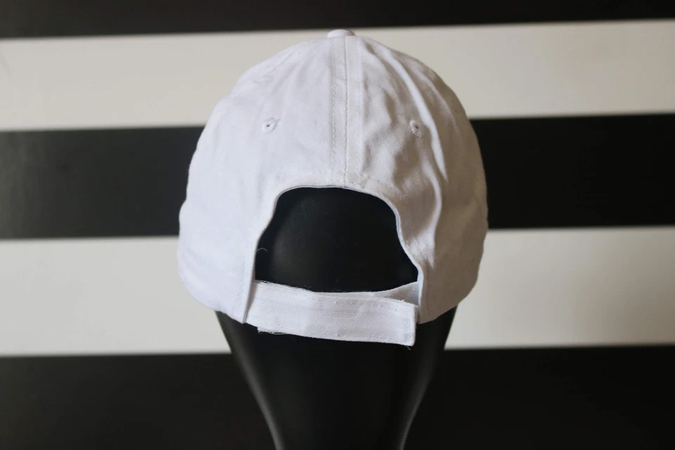 U.S. Polo Assn. Gorra de béisbol blanca con logotipo de estrás talla única Foto 4 de 4