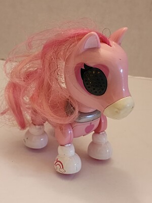 Zoomer Zupps Sugar Pink Pretty Ponies Lights Sounds Needs
