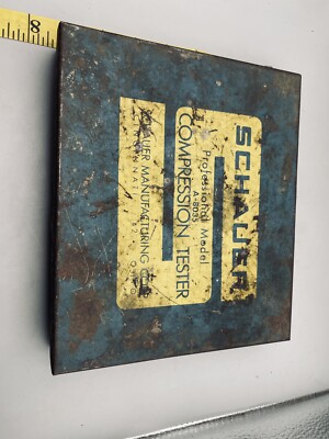 Vintage Schauer Professional Model Compression Tester A-8035 GA21
