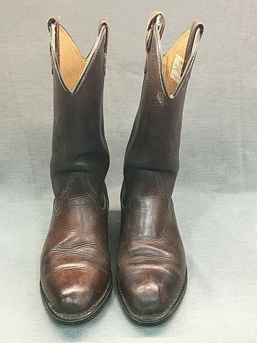 Round Toe Rancher Western Boots | eBay