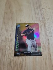 2017 Bowman Chrome BRADY AIKEN Bowman Scouts Top 100 Gold Refractor /50 #BTP-61