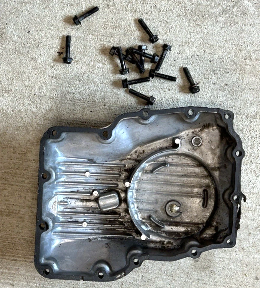 Honda CB650SC Nighthawk 650 1984 cárter de drenaje de aceite negro OEM Foto 2 de 4