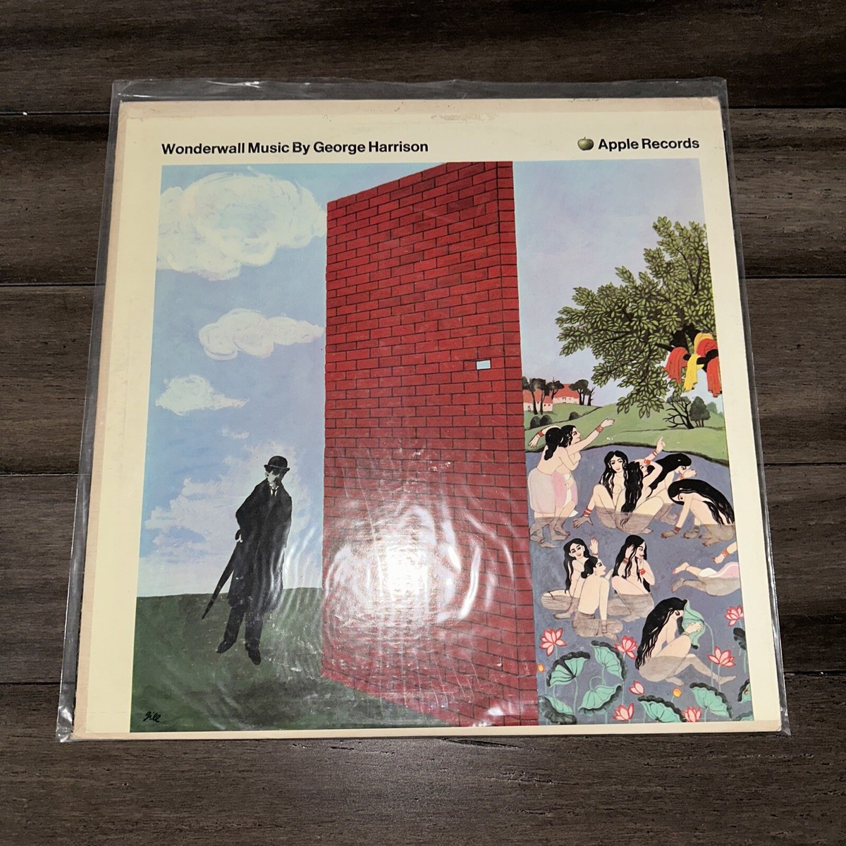 George Harrison ‎Wonderwall Music Original 1968 Apple Vinyl LP 