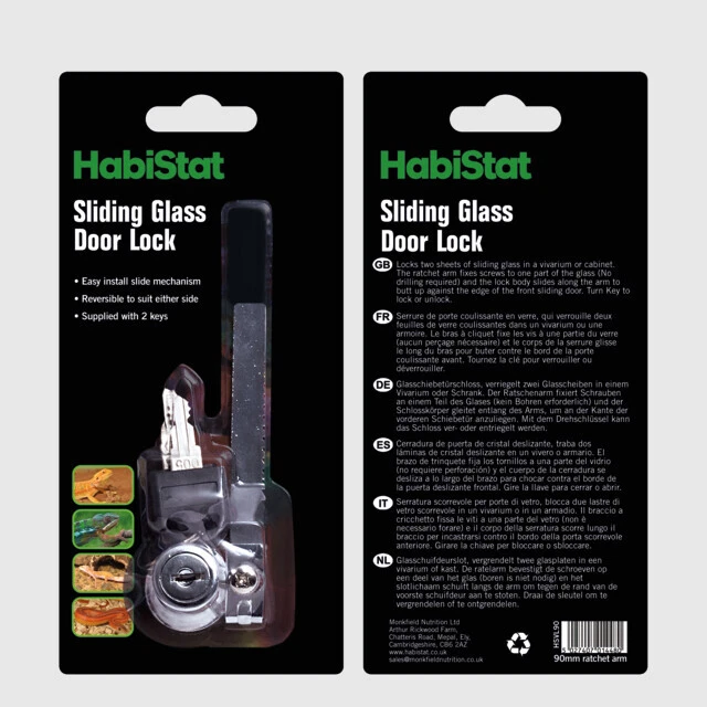 Habistat Vivarium Schloss Türschloss Terrariumschloss